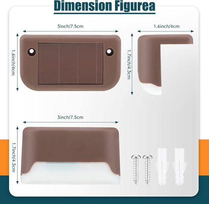 Radiant Solar Powered Waterproof Deck Lights for Indian Outdoors!!!