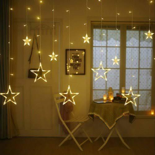 Decorative Star Curtain  Lights