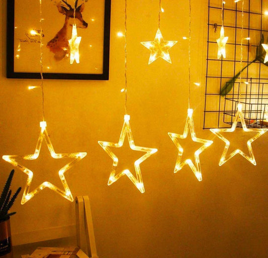 Decorative Star Curtain  Lights
