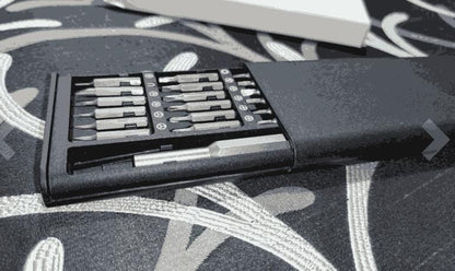 🔥24 in 1 Screwdriver Set Magnetic Compact and Portable Ratchet Screwdriver